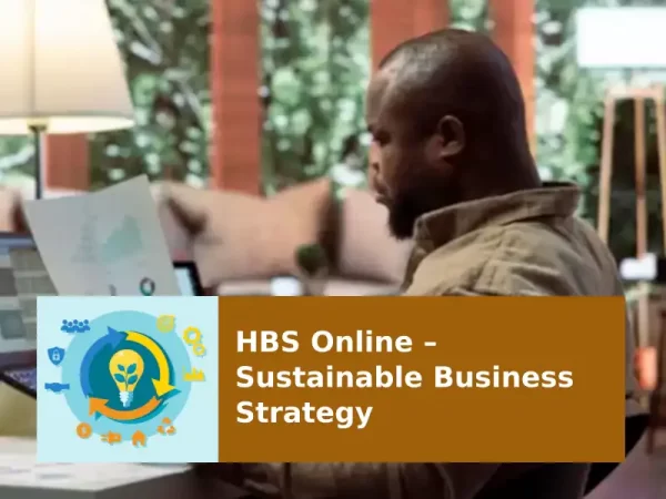 HBS Online – Sustainable Business Strategy HBS Online – Sustainable Business Strategy